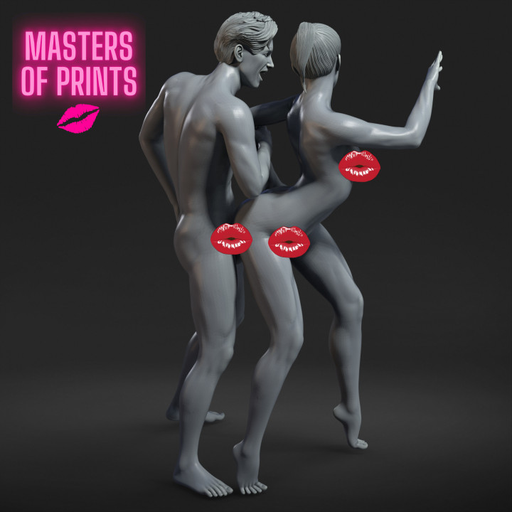 vertical sex - NSFW - EROTIC MINIATURE 75 MM SCALE