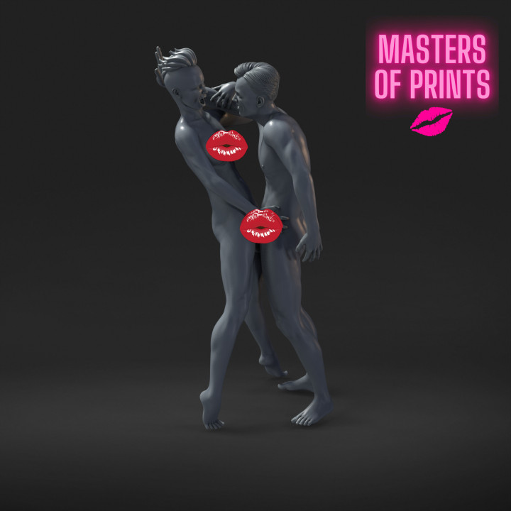 3d Printable Vertical Sex Nsfw Erotic Miniature 75 Mm Scale By Master 5903