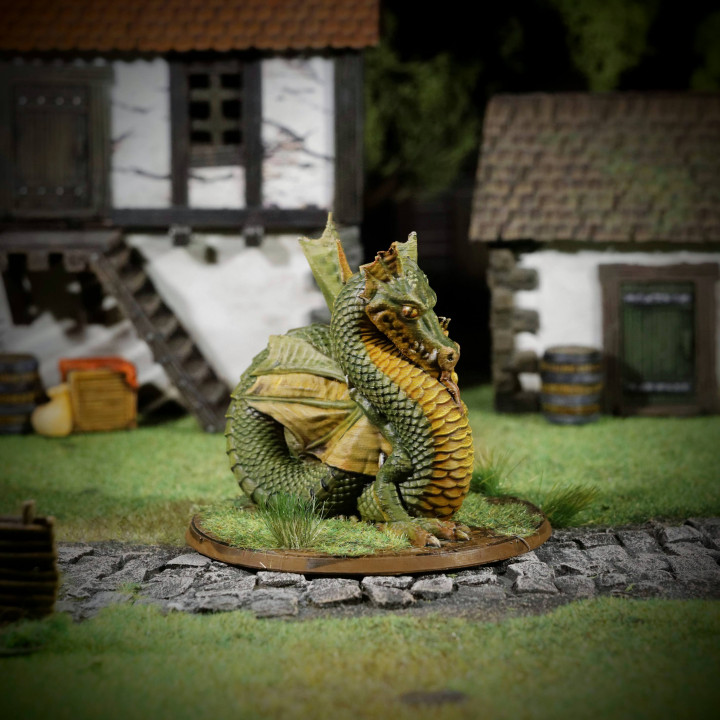 Dragon! Easy to print, supportless - for FDM and resin