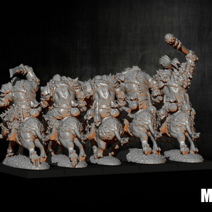 Orcs on Boars