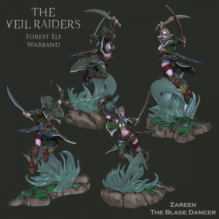 Zareen - Blade Dancer Forest Elf image
