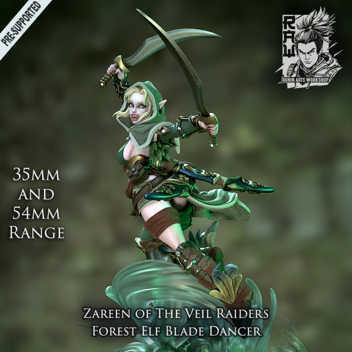 Zareen - Blade Dancer Forest Elf image