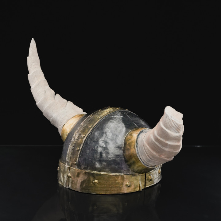 Norse Horned Helmet image