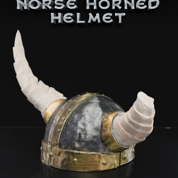 Norse Horned Helmet image