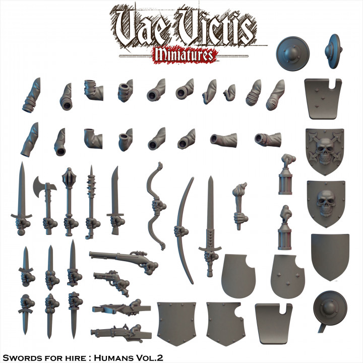 Modular Swords for hire : Humans vol 02  [PRE-SUPPORTED] image