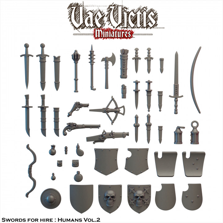 Modular Swords for hire : Humans vol 02  [PRE-SUPPORTED]