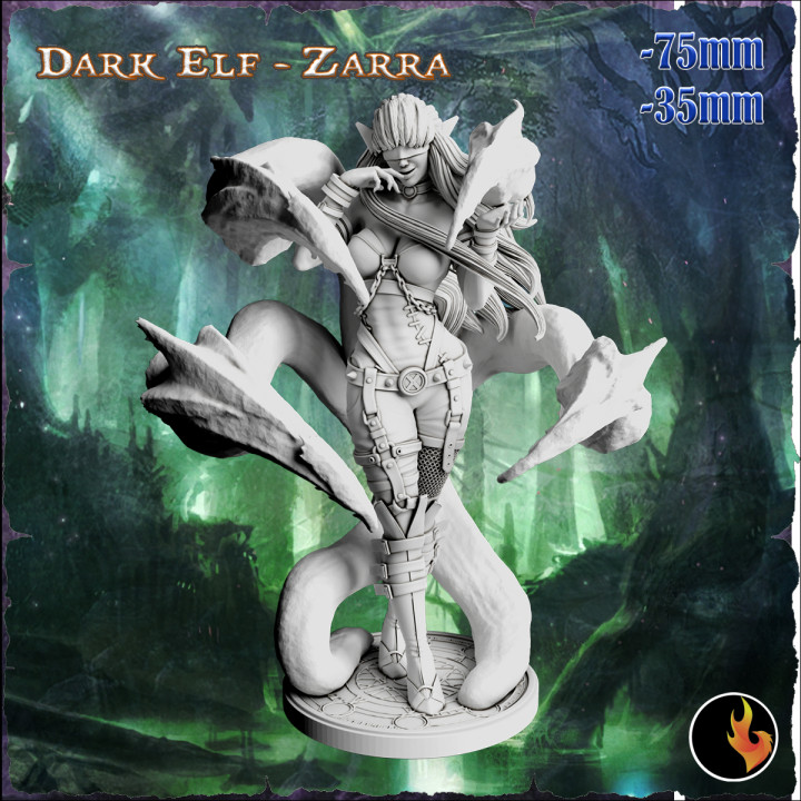 Zarra - Fantasy Girls STL Vol 2 image