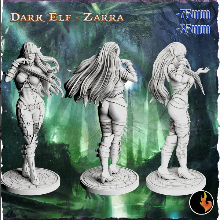 Zarra - Fantasy Girls STL Vol 2 image