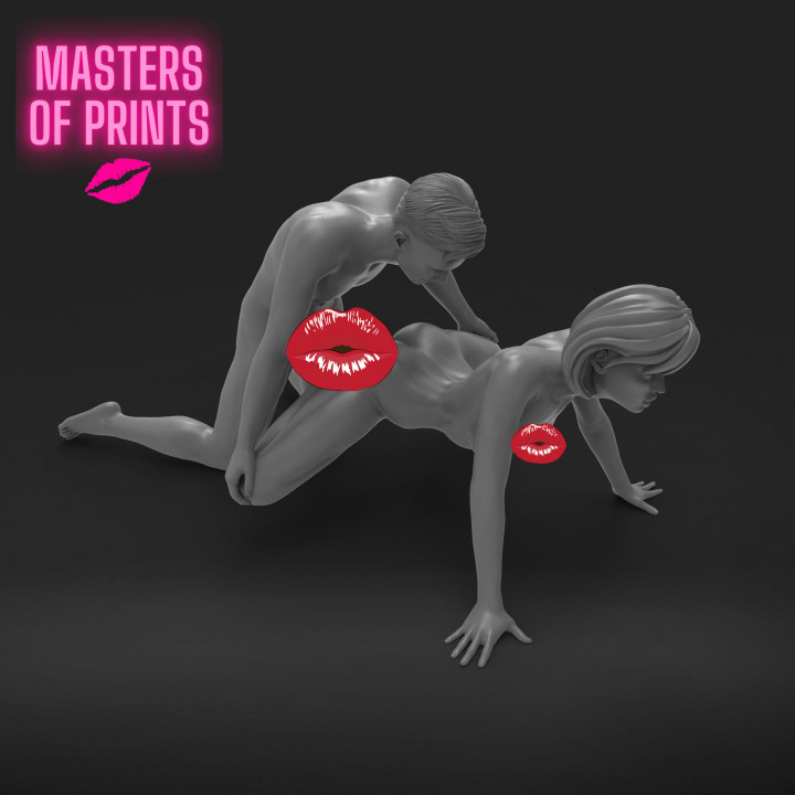 foot fuck - NSFW - EROTIC MINIATURE 75 MM SCALE