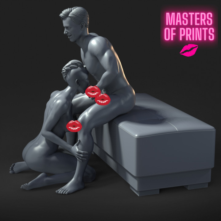 oral love - NSFW - EROTIC MINIATURE 75 MM SCALE