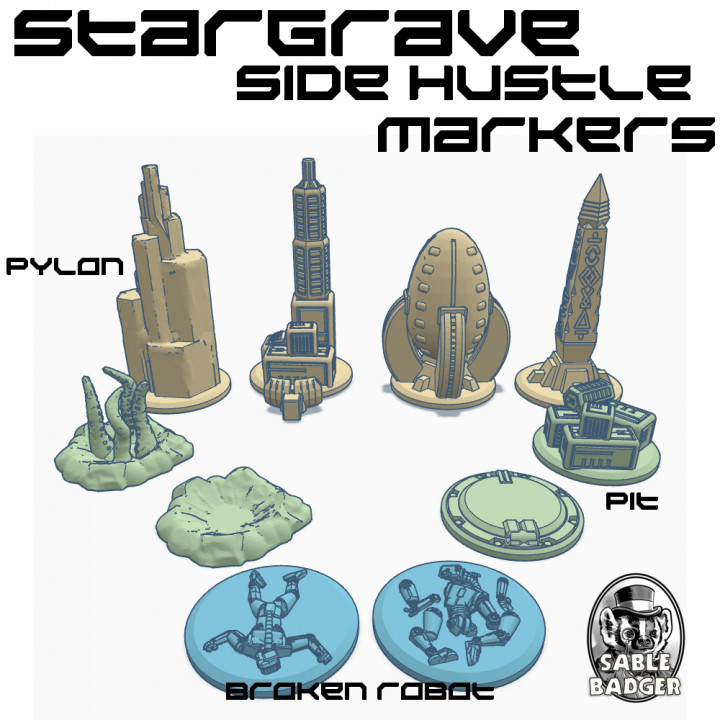 Stargrave - Side Hustle - Markers image