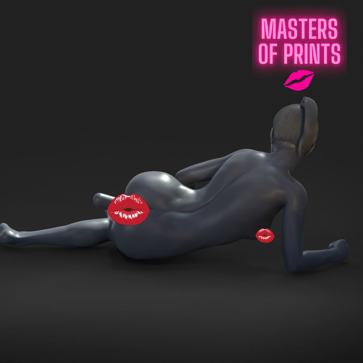 anal dildo - NSFW - EROTIC MINIATURE 75 MM SCALE