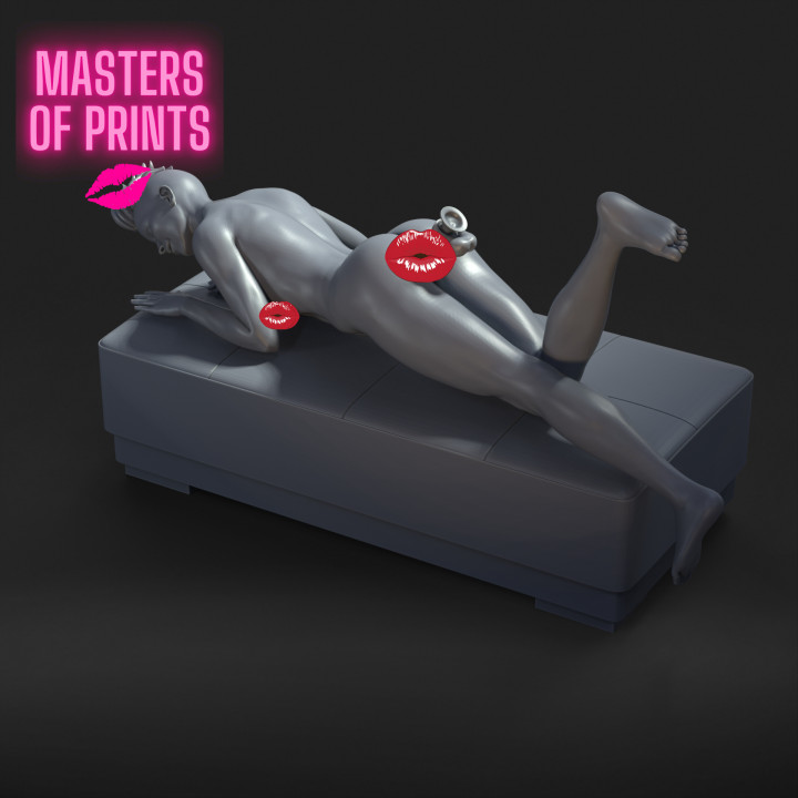 anal dildo - NSFW - EROTIC MINIATURE 75 MM SCALE