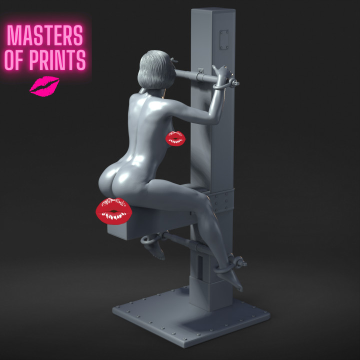 restrain seat - NSFW - EROTIC MINIATURE 75 MM SCALE