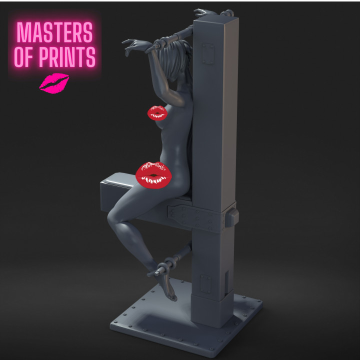 restrain seat - NSFW - EROTIC MINIATURE 75 MM SCALE
