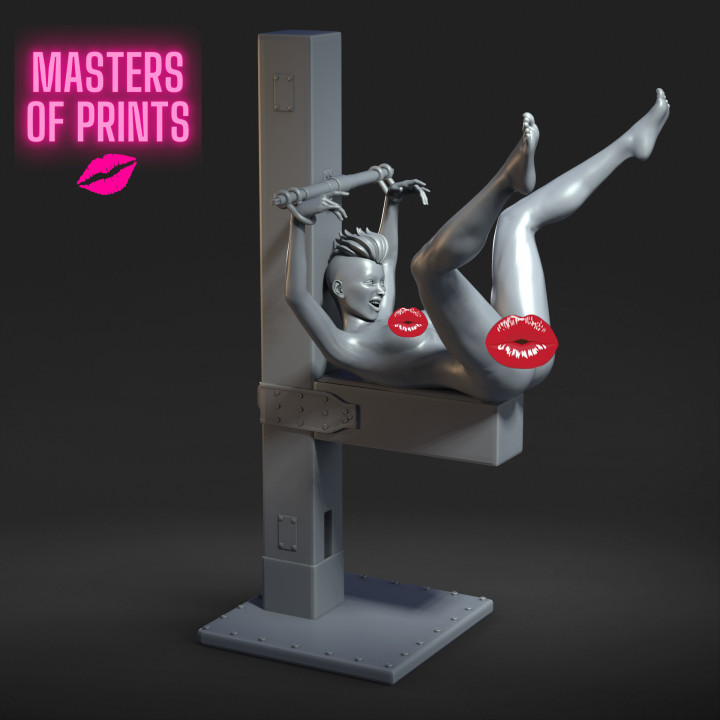 restrain seat - NSFW - EROTIC MINIATURE 75 MM SCALE