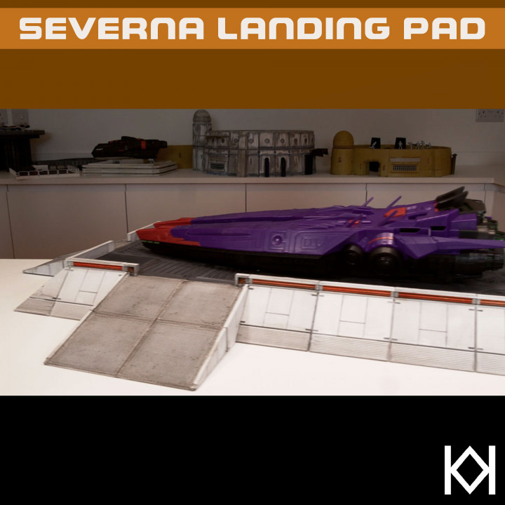 Severna Spaceport Modular Landing Pad