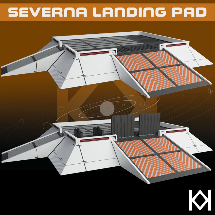 Severna Spaceport Modular Landing Pad's Cover
