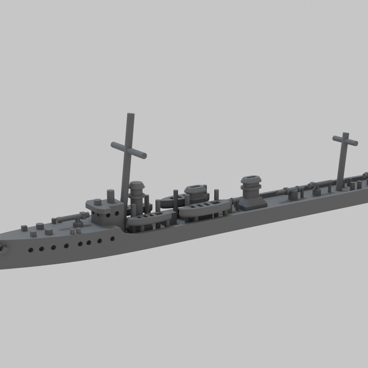 WW1 Royal Navy Acasta class Destroyer