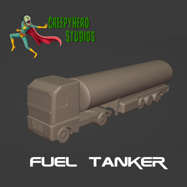 Gaslands Fuel Tanker Truck