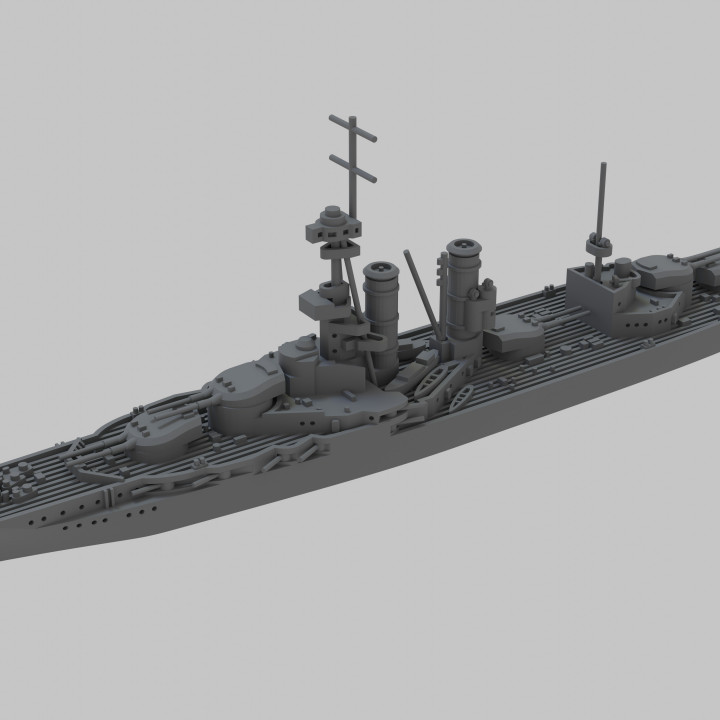 WW1 Royal Navy Iron Duke class Battleship image