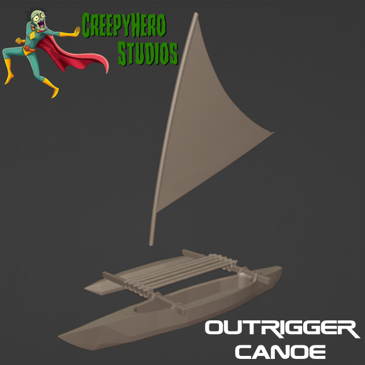 Pulp Outrigger Canoe