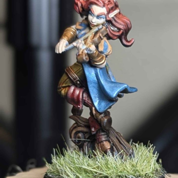 3d Print Of Elf Bard Female Illyria The Wood Elf Bard Female Bard Wood Elf By Anandaray 7821