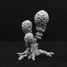 Picture of print of FDM Mushroom Tree