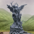Saint Statue and Infected Saint Statue print image