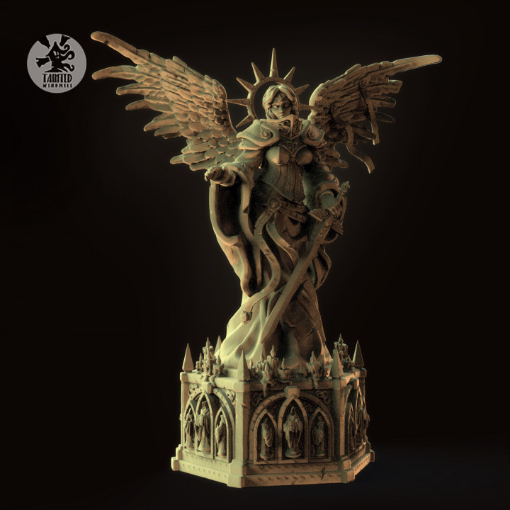 Saint Statue and Infected Saint Statue image