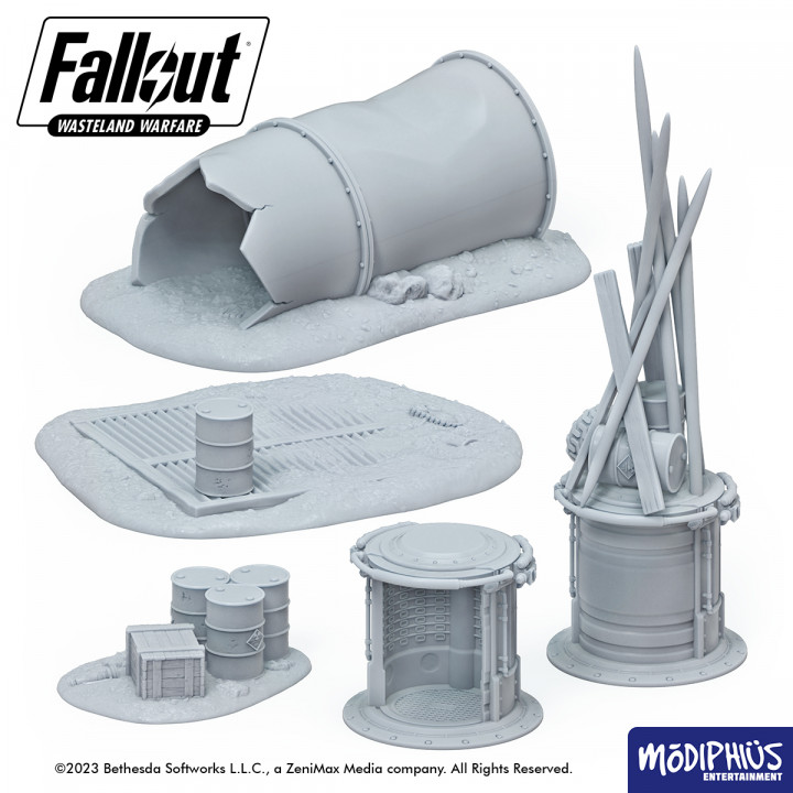 Fallout: Wasteland Wafare - Print at Home - Metal Dome image