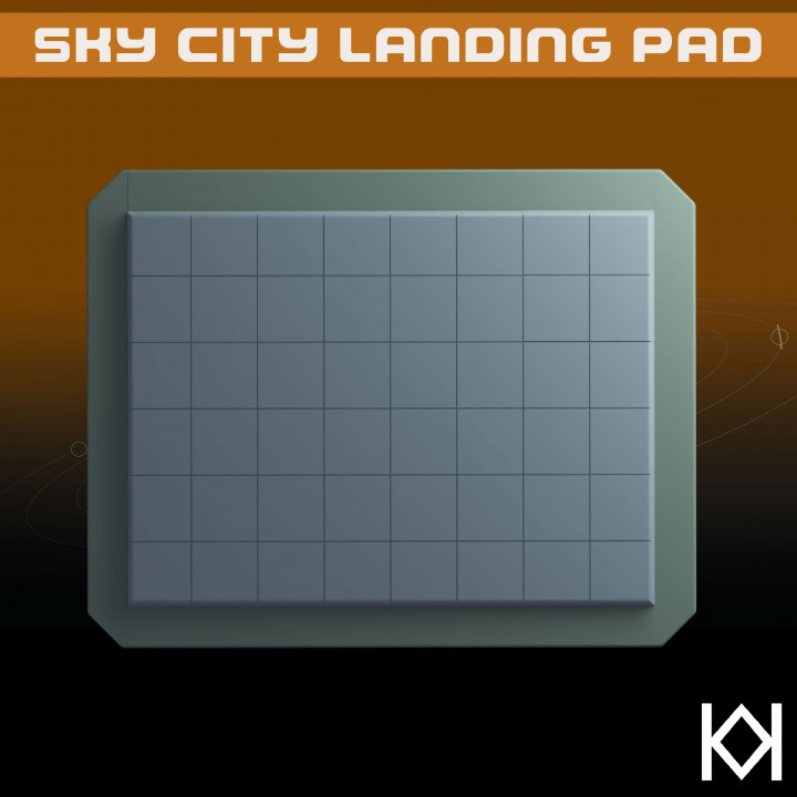 Sky City Rooftop Modular Landing Pad image