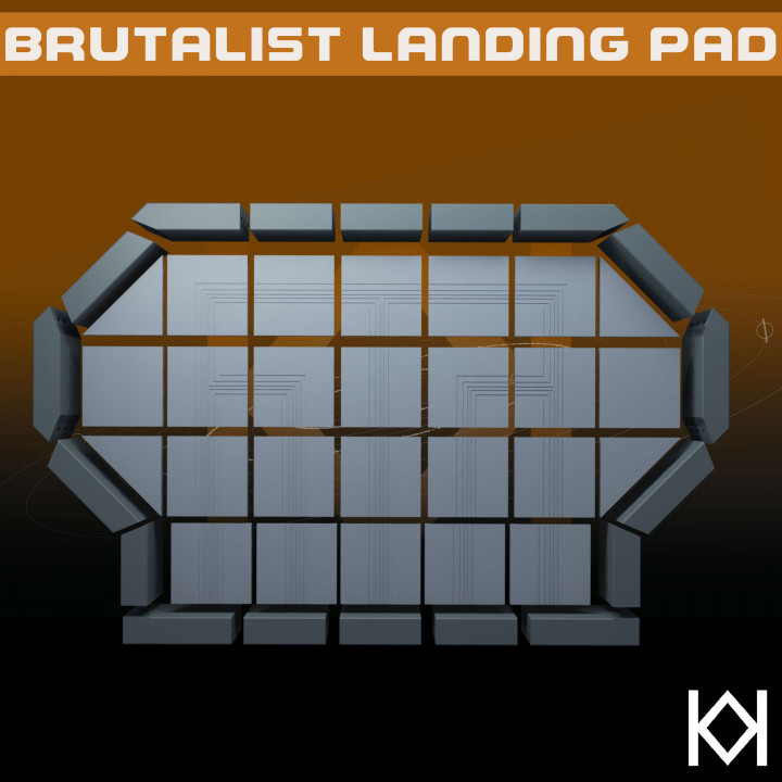 Brutalist Modular Landing Pad image