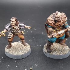 Hammer wielding mercenary [PRE-SUPPORTED]