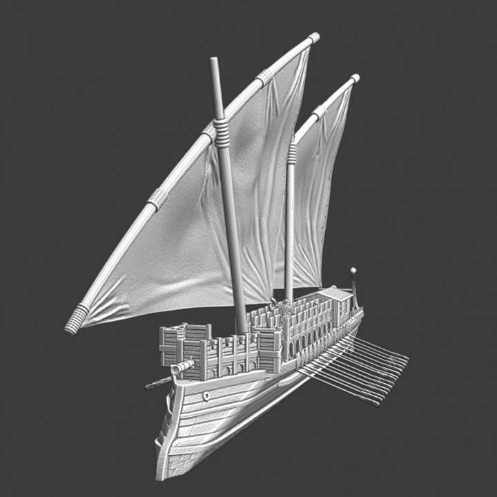 Medieval Byzantine Dromon - Warship of the Empire image