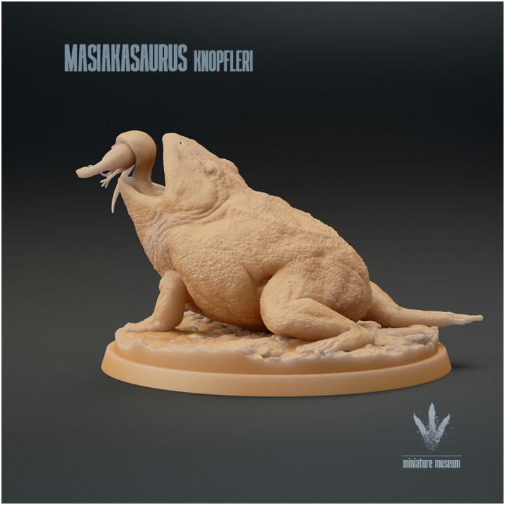Masiakasaurus knopfleri : Beelzebufo Attack image