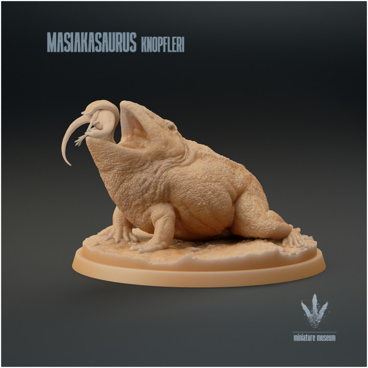 Masiakasaurus knopfleri : Beelzebufo Attack image