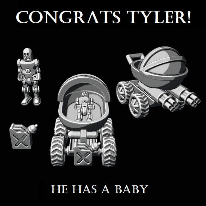 Babybot - Congrats Tyler! image