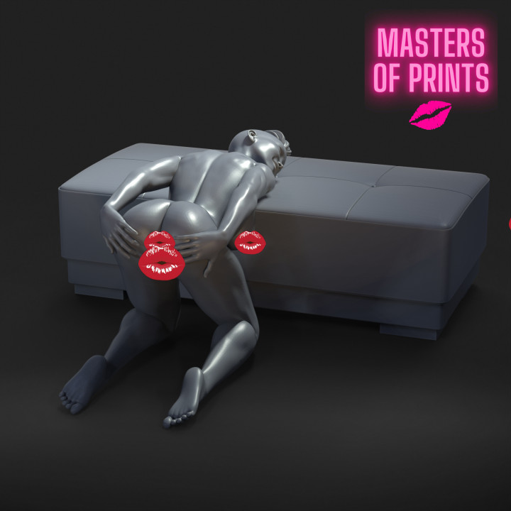 sexy pose - NSFW - EROTIC MINIATURE 75 MM SCALE