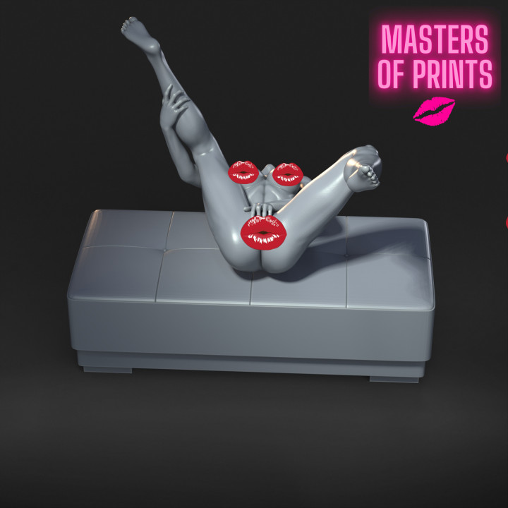 sexy pose - NSFW - EROTIC MINIATURE 75 MM SCALE