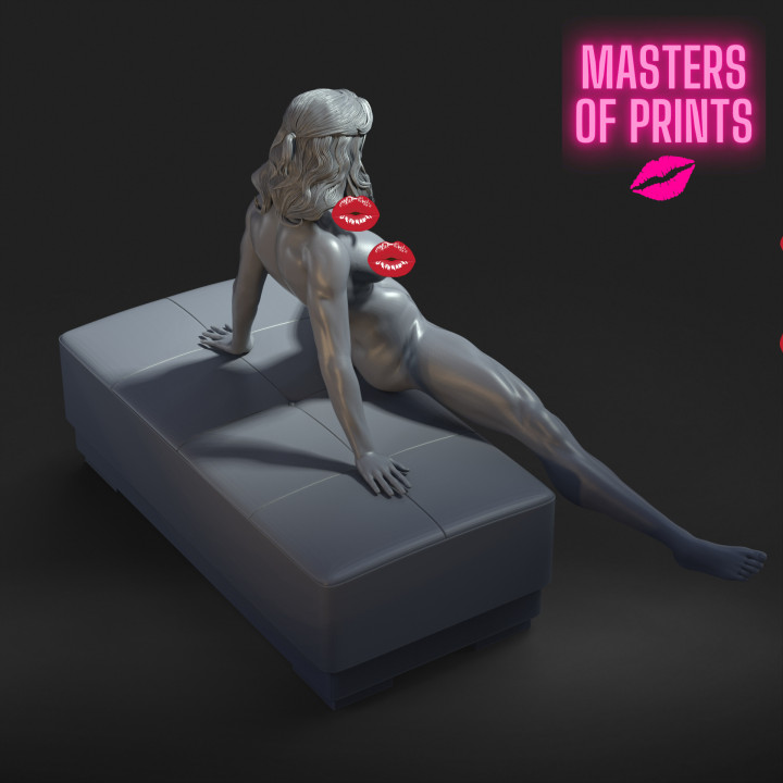 sexy pose - NSFW - EROTIC MINIATURE 75 MM SCALE