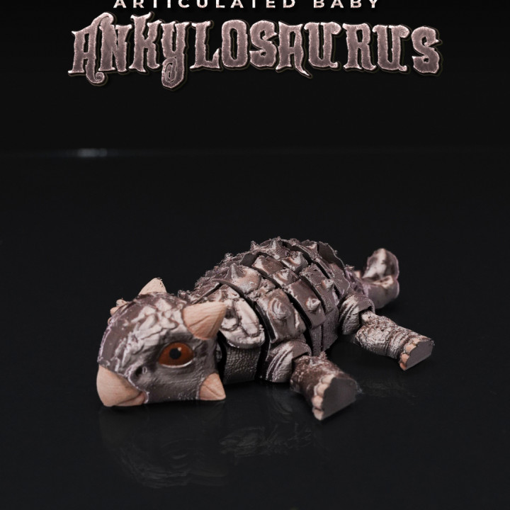 Articulated Baby Ankylosaurus image