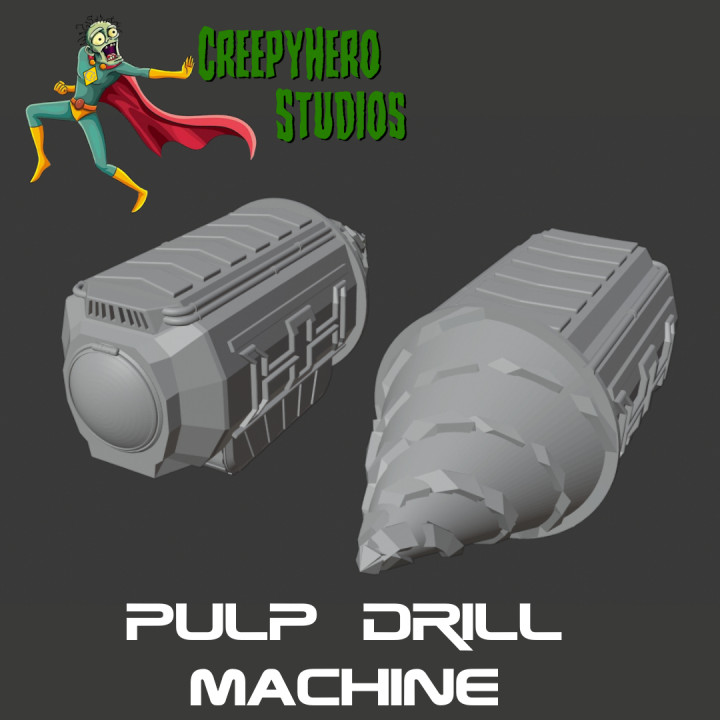 Pulp Drilling Machine image
