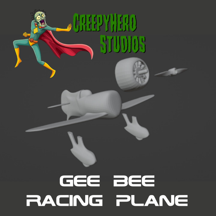 Pulp Gee Bee Racing Plane image
