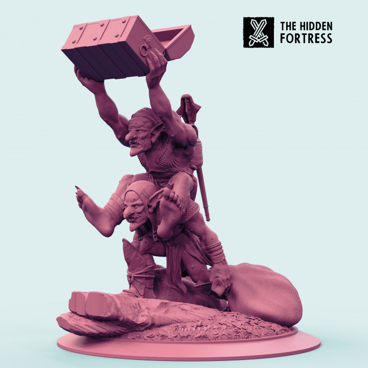 Twin Goblin Looters (Grim and Filth Grimbur) image