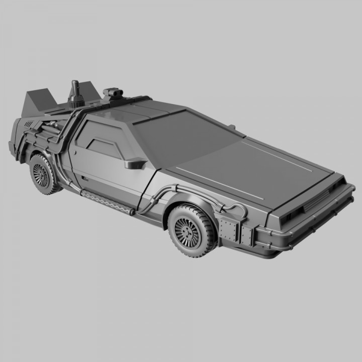 Chronal Corvette -Street Version & Time Machine version image
