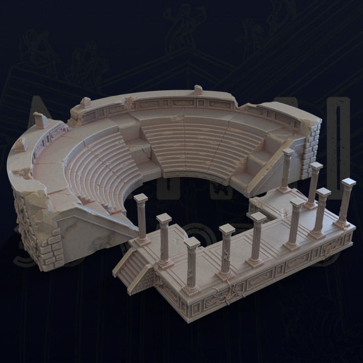 Roman Amphitheater by 'A Mini 3D World'