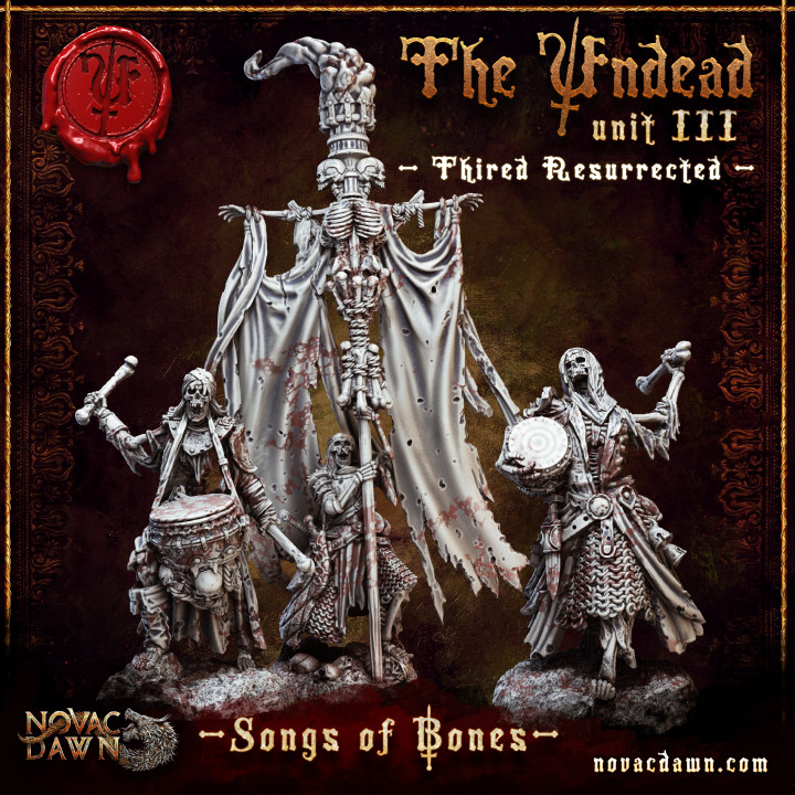 The Undead - Unit III - Songs of Bones image