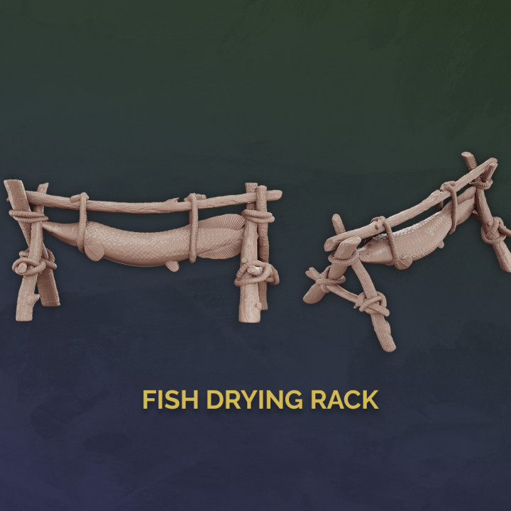 Fish Drying Rack