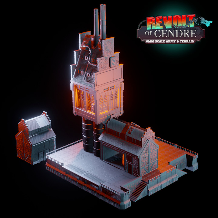 Revolt of Cendre - Factory 01 and terrace image